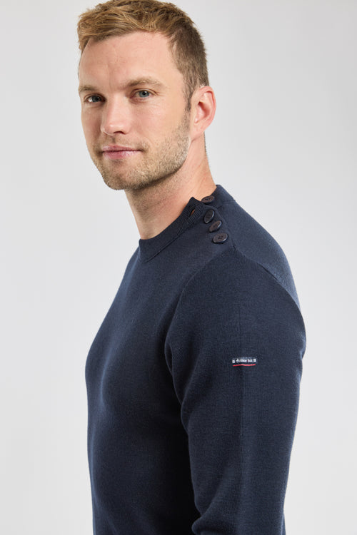 Pull marin uni Paimpol - laine - Armor-lux - 5