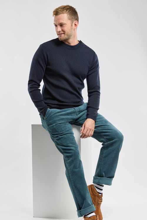 Pull marin uni Paimpol - laine - Armor-lux - 1