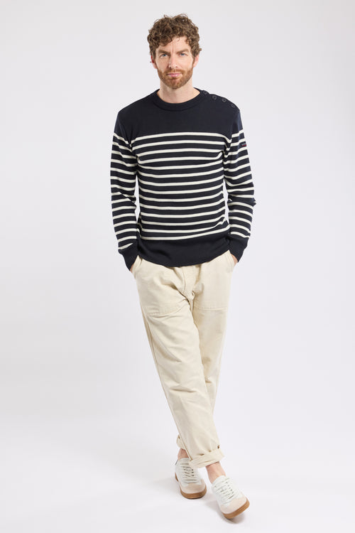 Pull marin rayé Paimpol - laine - Armor-lux - 3