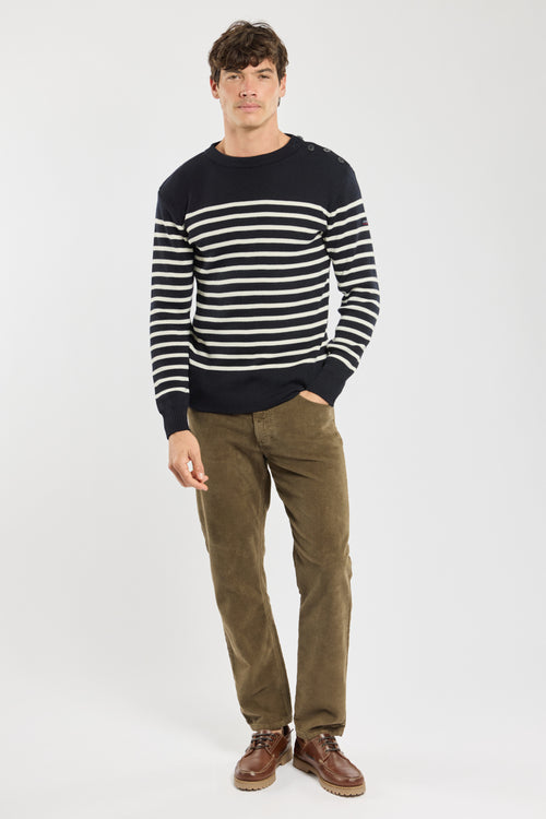 Pull marin rayé Paimpol - laine - Armor-lux - 3