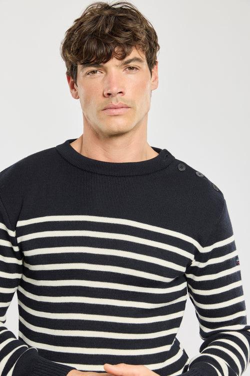 Pull marin rayé Paimpol - laine - Armor-lux - 2