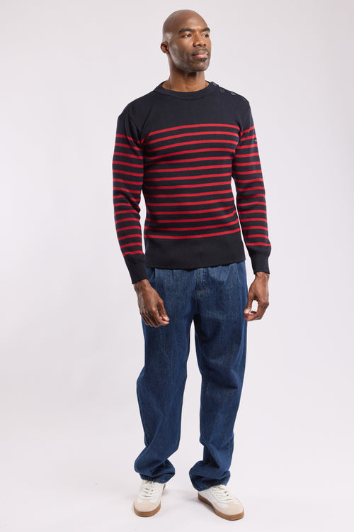 Pullover im Marine-Stil Paimpol - aus Wolle und Acryl - Armor-lux - 4