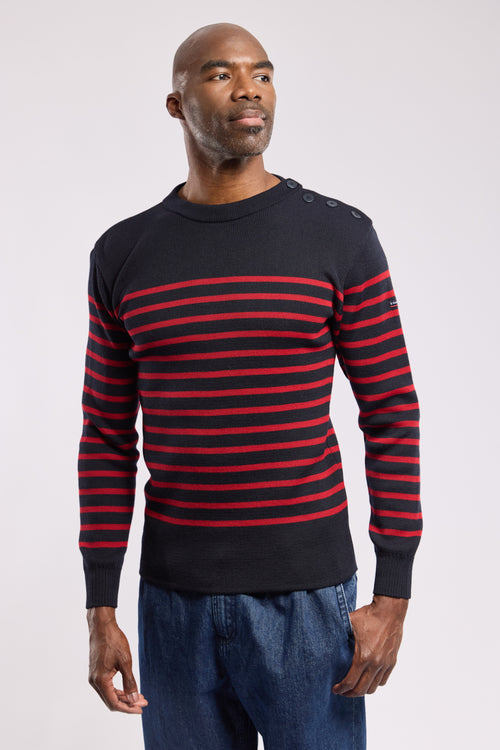 Fisherman jumper Paimpol - wool and acrylic - Armor-lux - 3