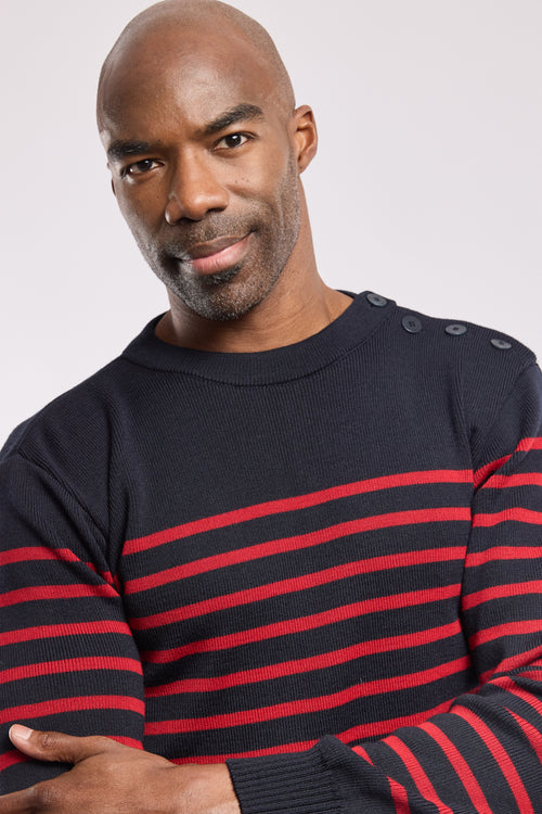 Pullover im Marine-Stil Paimpol - aus Wolle und Acryl - Armor-lux - 2