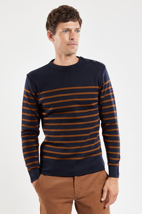 Paimpol striped sailor jumper - wool - Armor-lux - 1