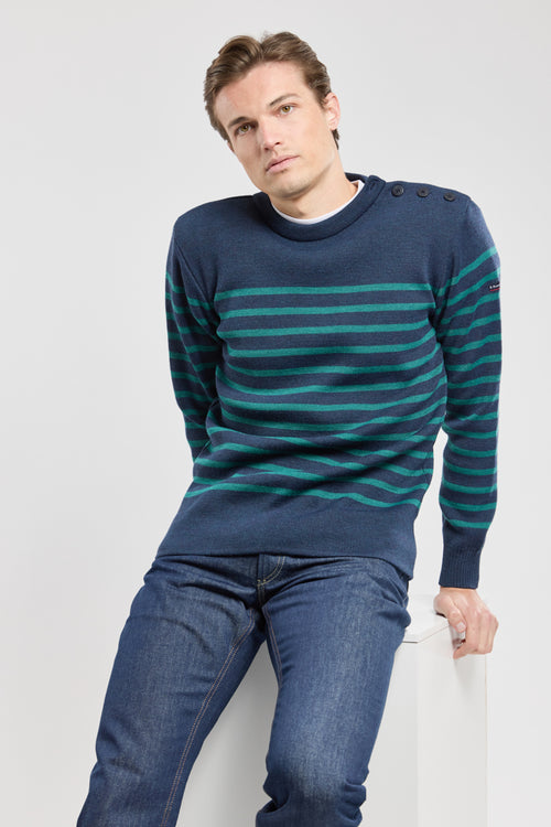 Gestreifter Marinepullover Paimpol - Wolle - Armor-lux - 3