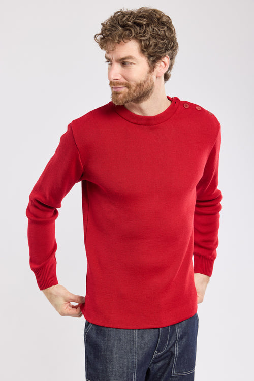 Pull marin uni Paimpol - laine - Armor-lux - 1