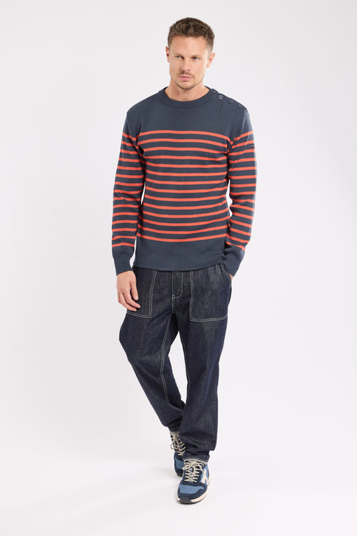 Paimpol striped sailor jumper - wool - Armor-lux - 4