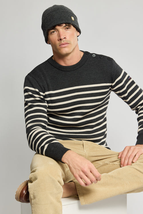 Pull marin Paimpol - laine et acrylique - Armor-lux - 1