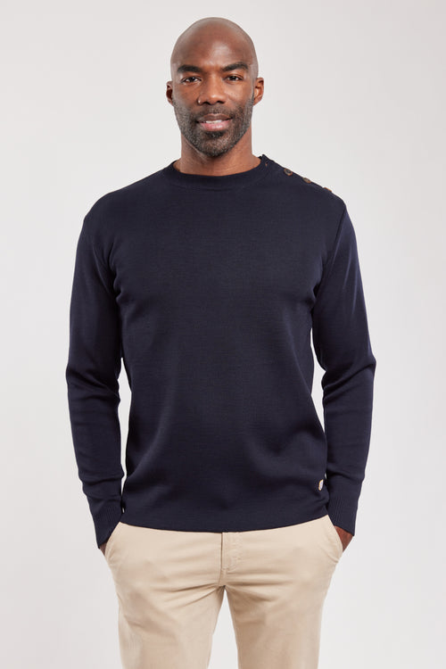 Pull marin Drenec - maille haute-densité - Armor-lux - 1