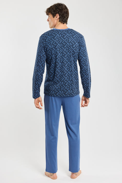 V-neck pyjamas - cotton - Armor-lux - 4