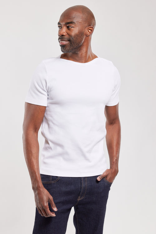 Breton striped shirt - cotton and elastane - Armor-lux - 1