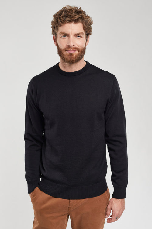 Pullover mit Rundhalsausschnitt „Damgan - aus Merinowolle - Armor-lux - 1