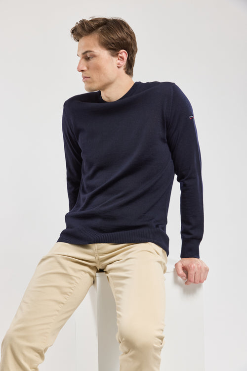 Round neck sweater Damgan - merino wool - Armor-lux - 2