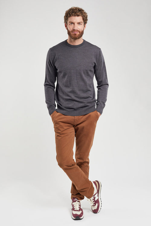 Pullover mit Rundhalsausschnitt „Damgan - aus Merinowolle - Armor-lux - 3