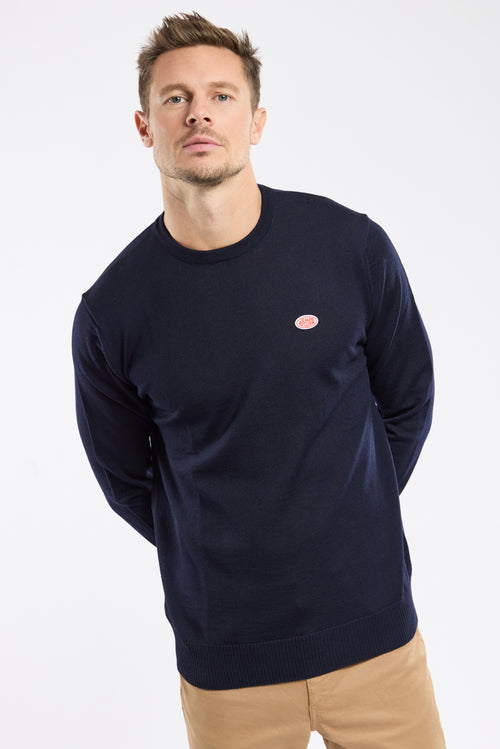 Round neck jumper - merino wool - Armor-lux - 1