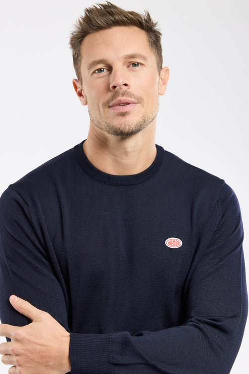 Round neck jumper - merino wool - Armor-lux - 2