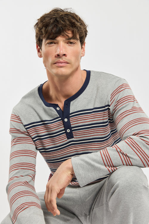 Straight pyjamas - cotton - Armor-lux - 1