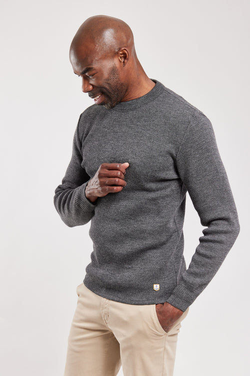 Pullover mit Rundhalsausschnitt „Brignogan- aus Wolle - Armor-lux - 1