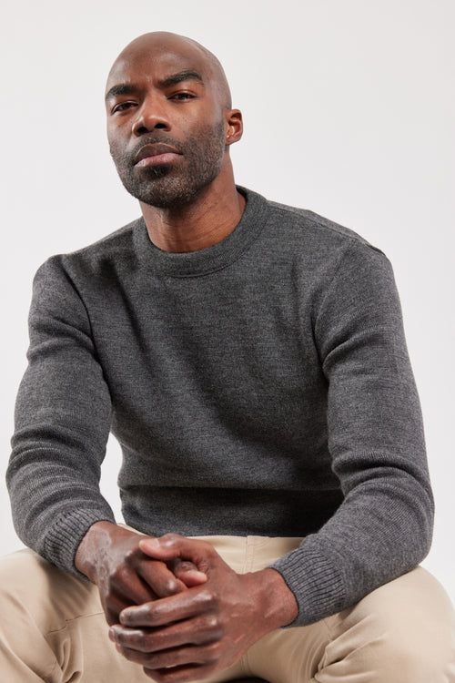 Pullover mit Rundhalsausschnitt „Brignogan- aus Wolle - Armor-lux - 3