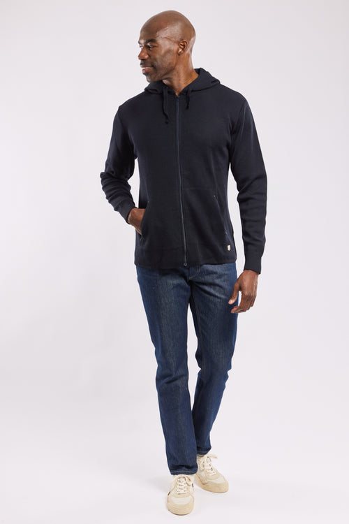 Authentic Breton hoodie Pulky - wool and acrylic - Armor-lux - 5