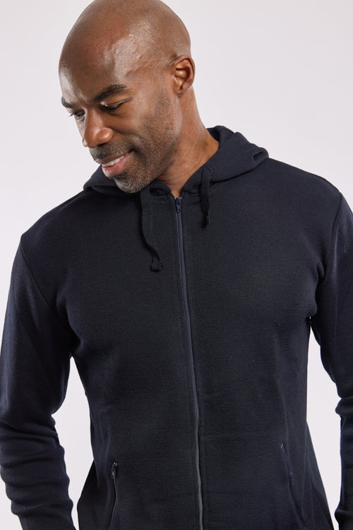 Authentic Breton hoodie Pulky - wool and acrylic - Armor-lux - 2