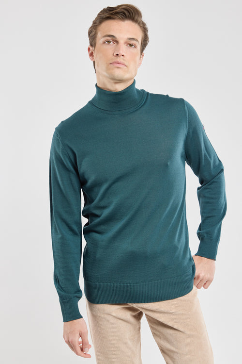 Ferel turtleneck jumper - merino wool - Armor-lux - 3