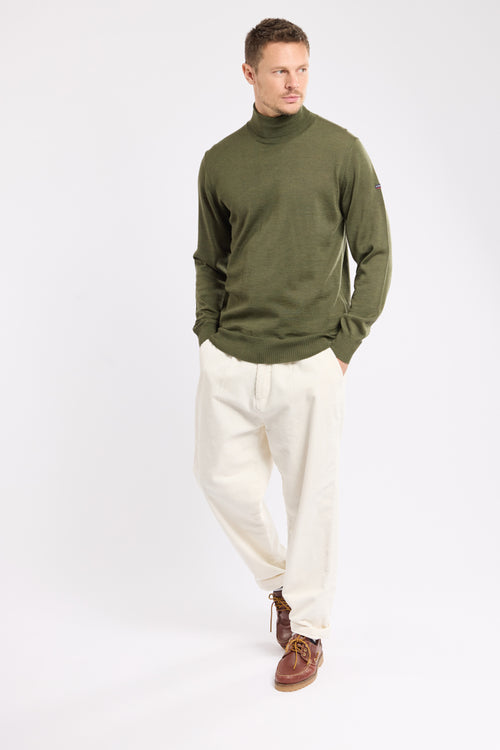 Pull col roulé Ferel - laine - Armor-lux - 4