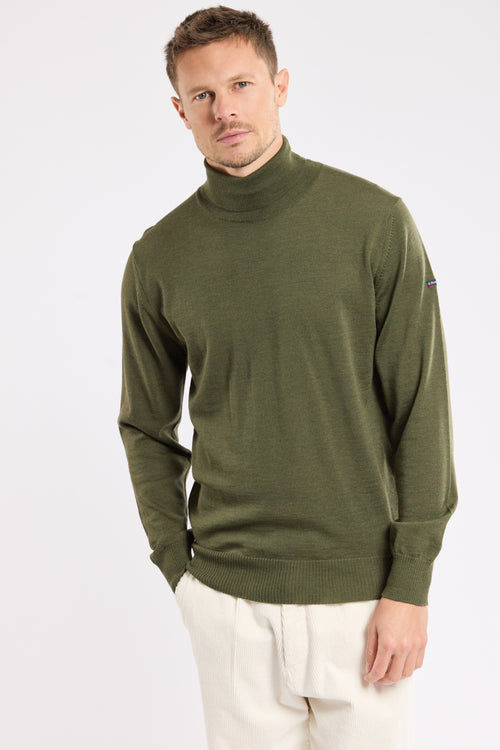 Pull col roulé Ferel - laine - Armor-lux - 1