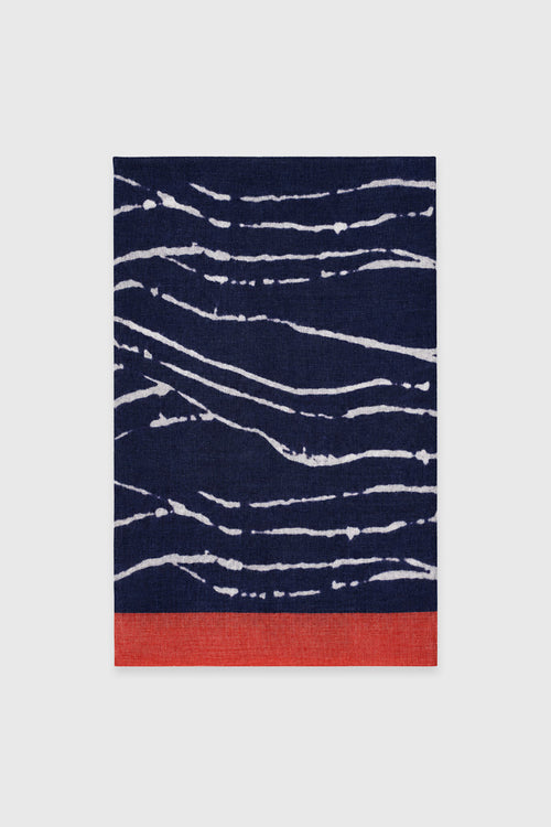Printed stole 70x180 - wool - Armor-lux - 2
