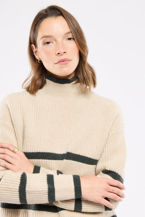 High neck sweater - wool - Armor-lux - 3