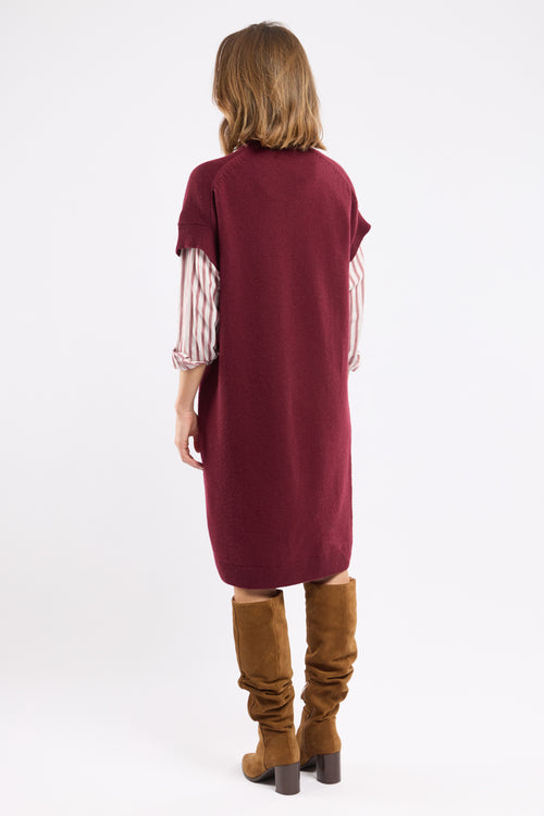 Robe pull unie - laine - Armor-lux - 6