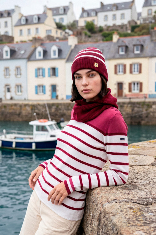 Striped sailor sweater - merino wool - Armor-lux - 1