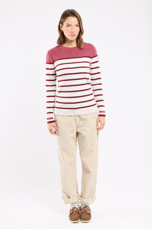 Gestreifter Marinepullover - Merinowolle - Armor-lux - 3
