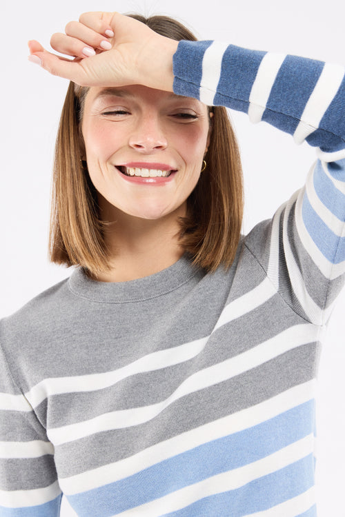 Gestreifter Marinepullover - Merinowolle - Armor-lux - 2