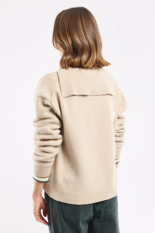 Matrosenbluse-Kragen Pullover - Wolle - Armor-lux - 2