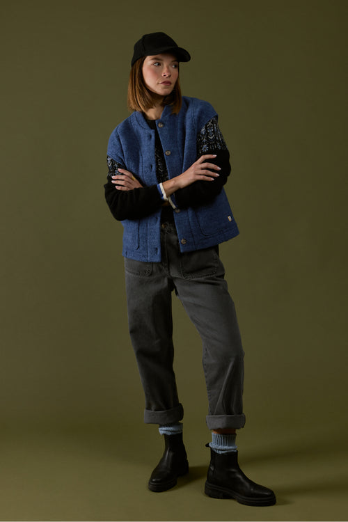 Heritage sleeveless jacket - wool - Armor-lux - 1