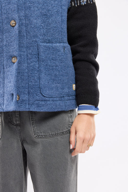 Heritage sleeveless jacket - wool - Armor-lux - 5