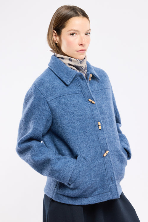 Geknöpfte Jacke - Walkwolle - Armor-lux - 3