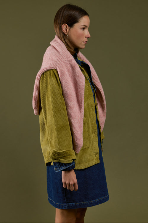 Velvet fisherman jacket - cotton - Armor-lux - 6