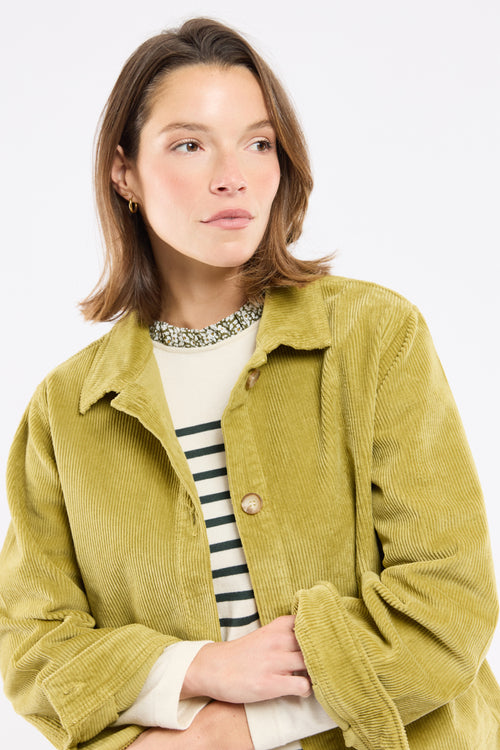 Velvet fisherman jacket - cotton - Armor-lux - 2