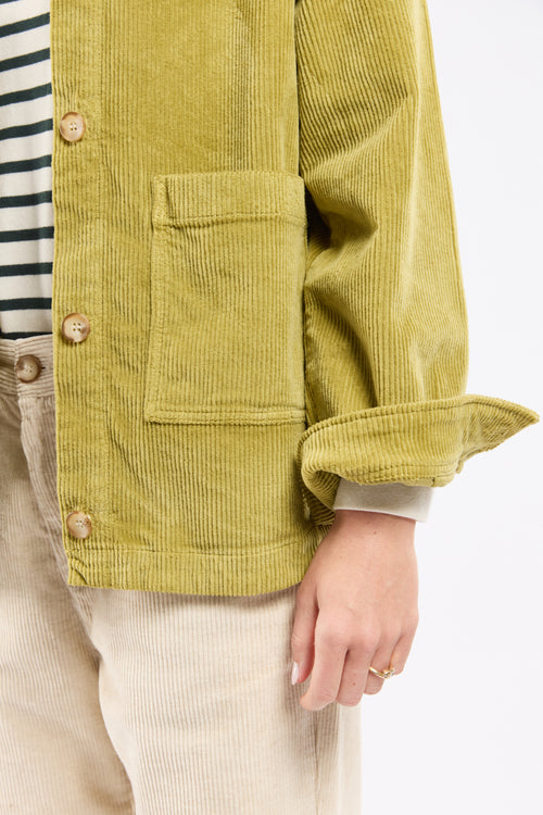 Velvet fisherman jacket - cotton - Armor-lux - 4