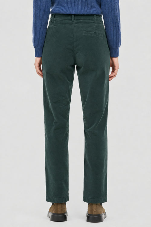 Straight velvet trousers - cotton - Armor-lux - 3