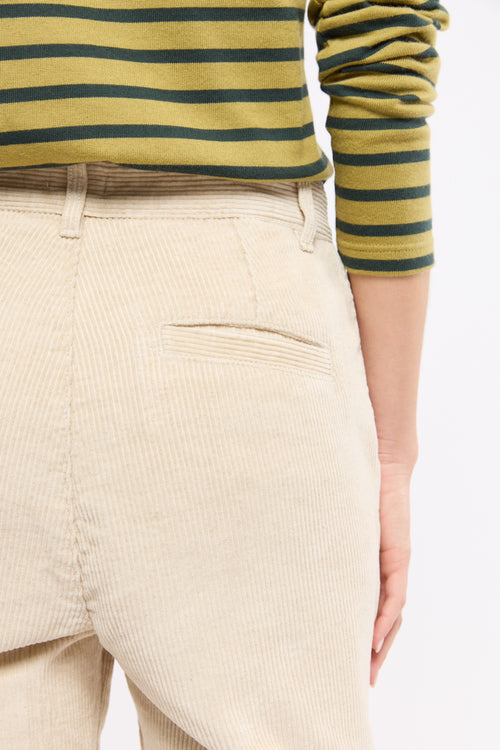 Pantalon large velours côtelé - coton et lin - Armor-lux - 4