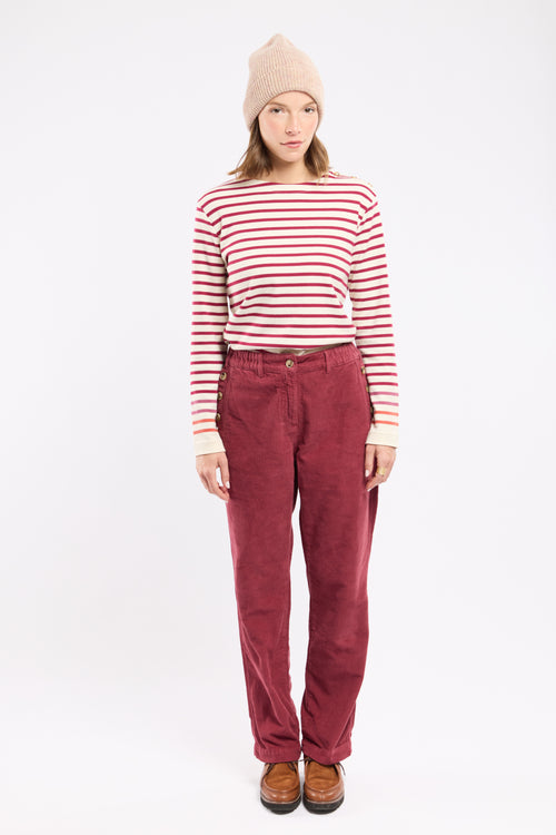 Pantalon à pont velours - coton - Armor-lux - 1