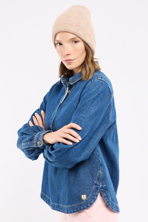 Denim smock - cotton - Armor-lux - 6
