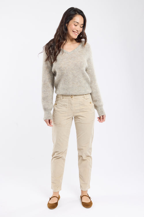 Pantalon coupe droite - coton - Armor-lux - 1