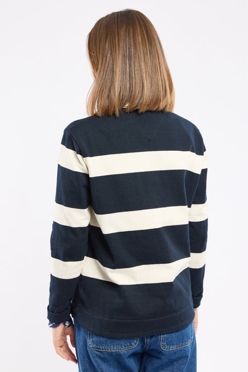 Héritage striped polo - rustic cotton - Armor-lux - 6