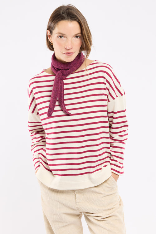 Marinière oversize Héritage - coton rustique - Armor-lux - 1