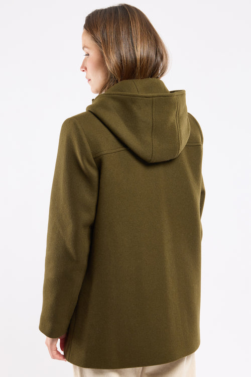 Duffle coat zippé - drap de laine - Armor-lux - 5